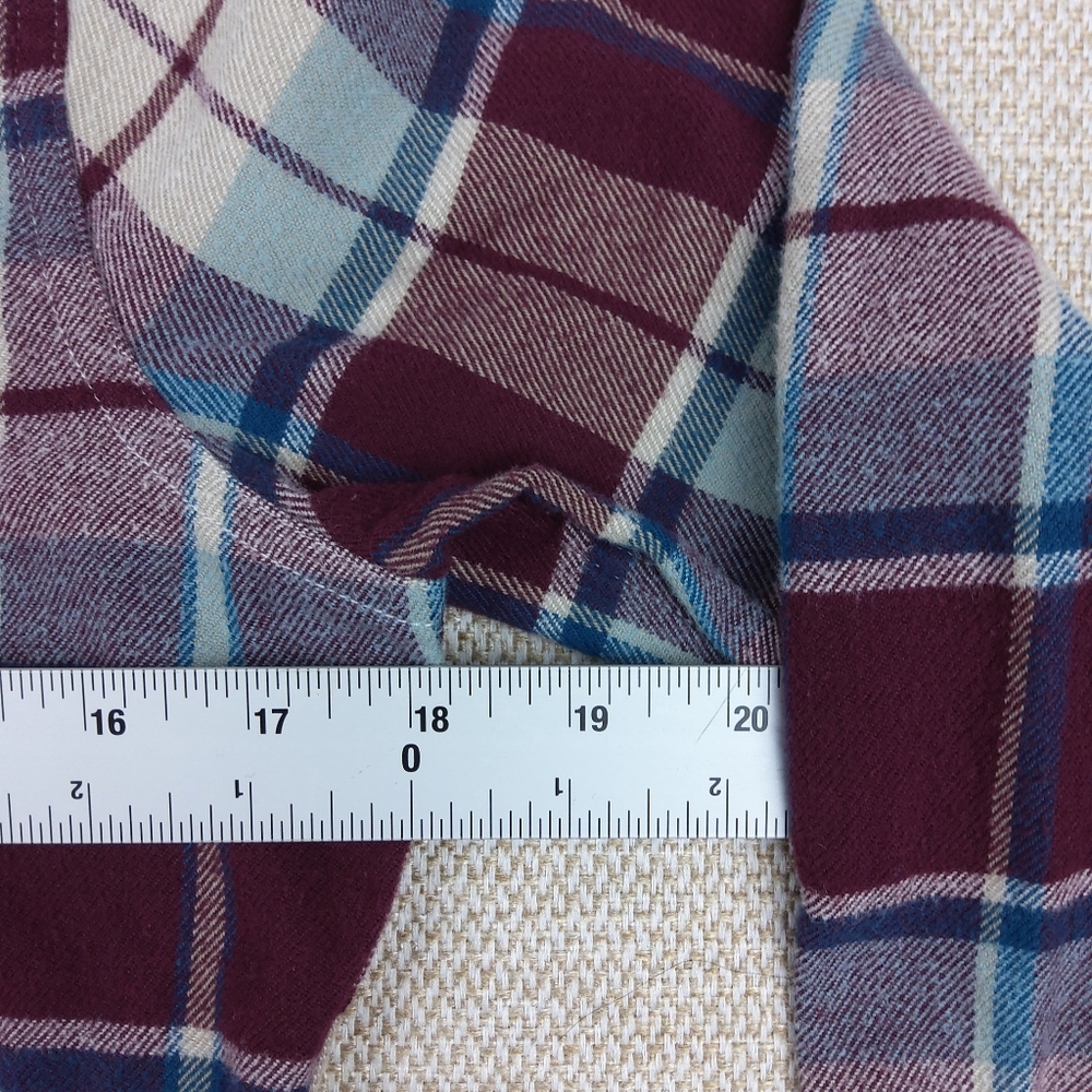 Woolrich Womens Plaid Button Up Flannel Shirt Sz S/P Cotton Cabincore Western - Picture 12 of 14